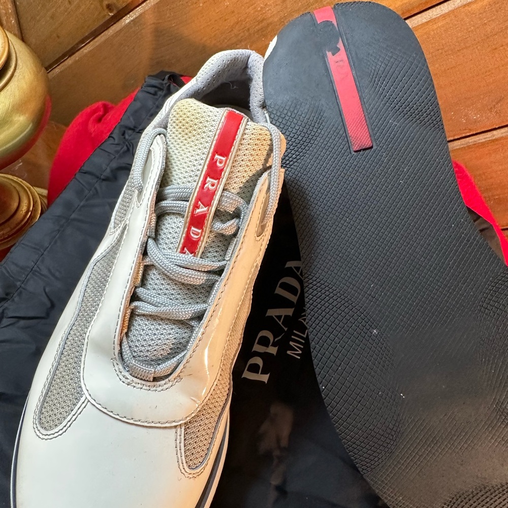 PRADA sneakers used - still in great shape asking $250 originally $1100.00 #8 - Picture 5 of 15